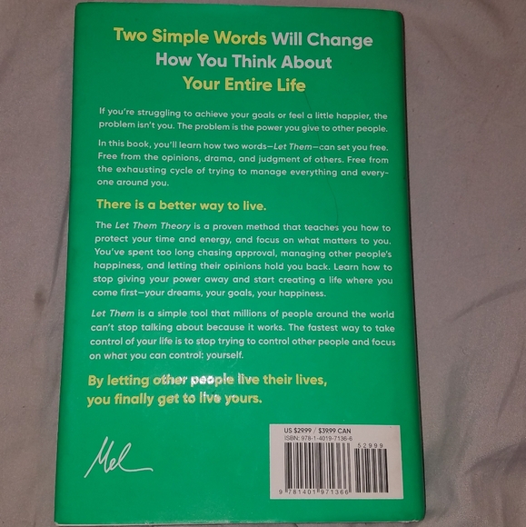 The Let Them Theory Book by Mel Robbins - Picture 2 of 2